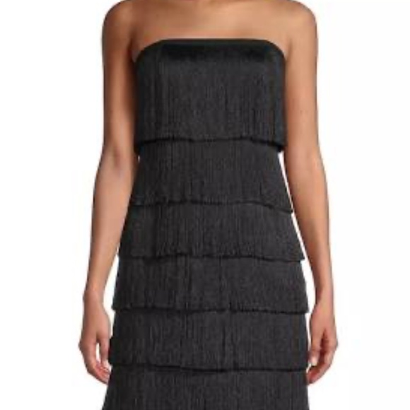 Milly Nuoir Metallic Fringe Minidress - NWT - Picture 3 of 9